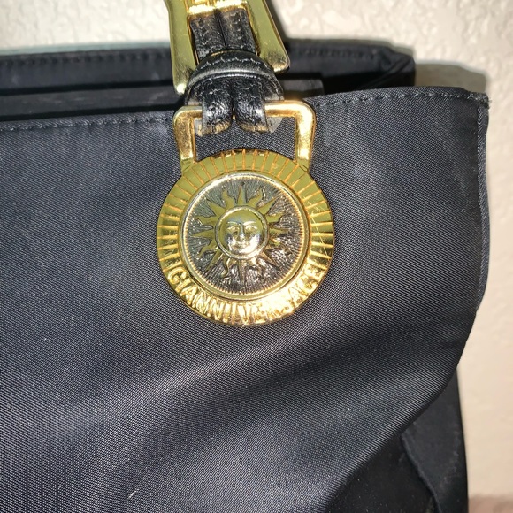 VINTAGE SUNBURST GIANNI VERSACE SHOULDER BAG - Picture 2 of 12